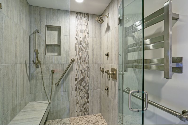 Walk-in Shower with Frameless Doors